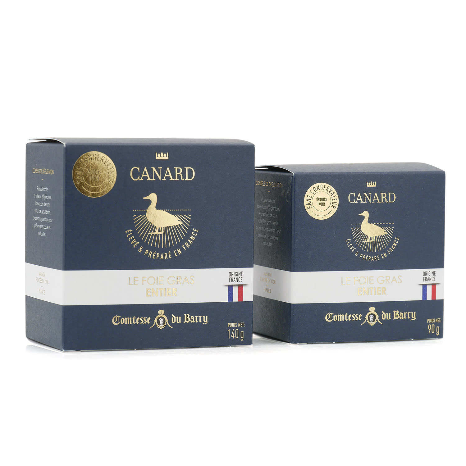 Foie gras entier de canard
