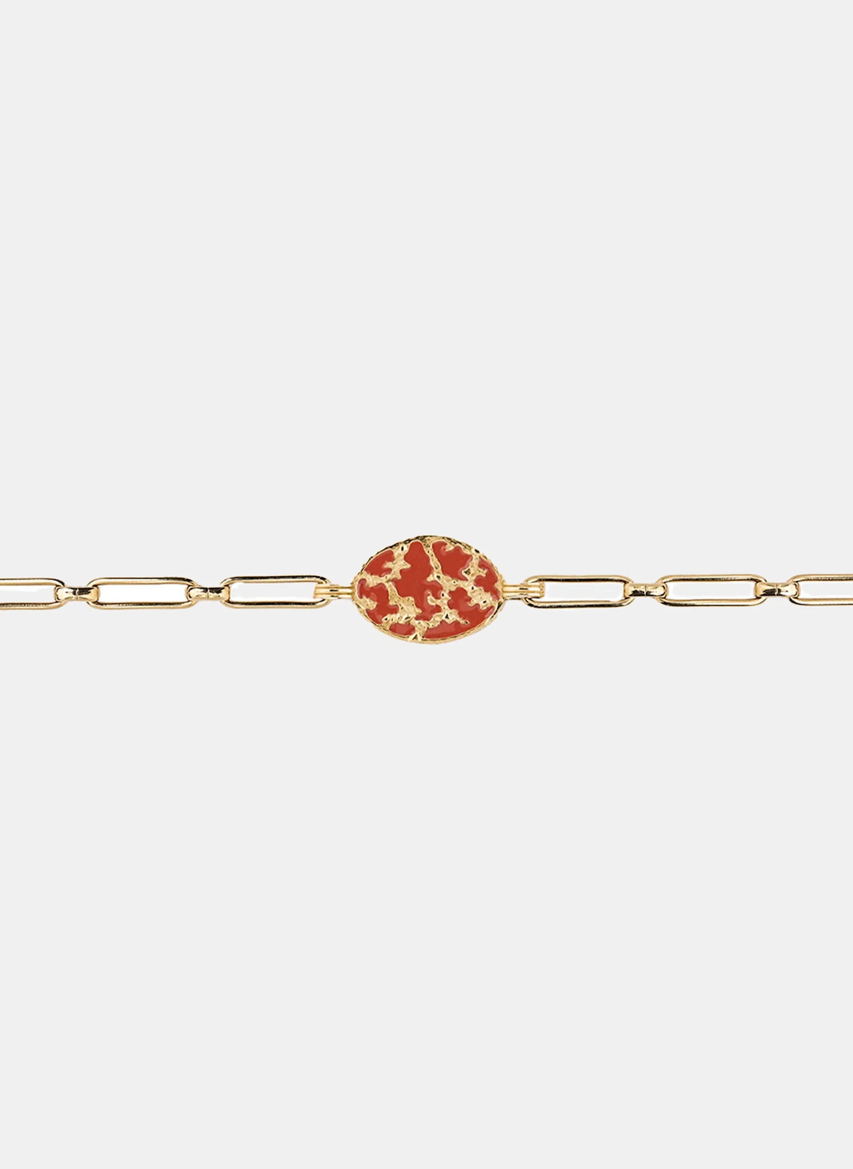 VEGA - Bracelet chaîne vega | Orange