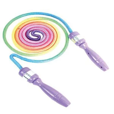 B&G Springseil Regenbogen, 210 cm, 1 Stück, 2-fach sortiert