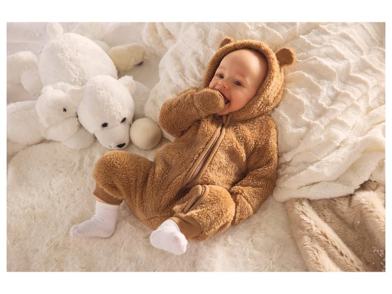Baby fleece onesie