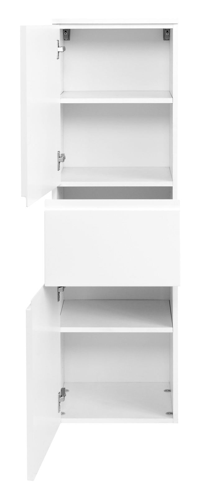 Midischrank Cardiff 40 x 130 x 35 cm weiß