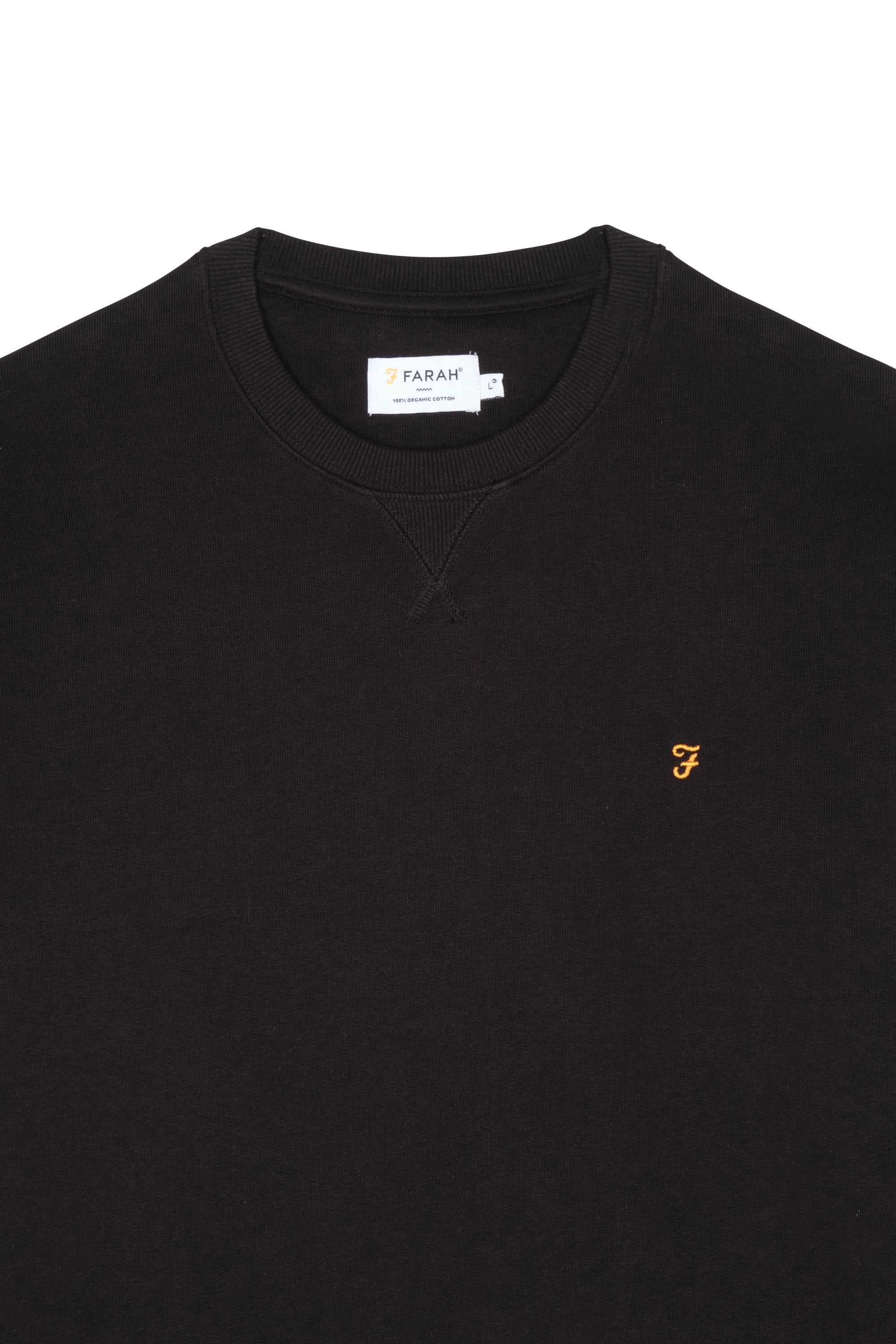 FARAH Sweatshirt  TIM NEW CREW Noir