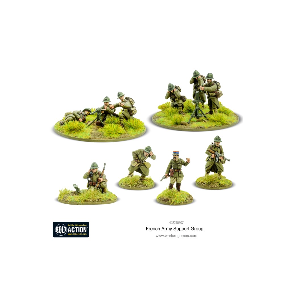 Bolt Action - French Army Support Group