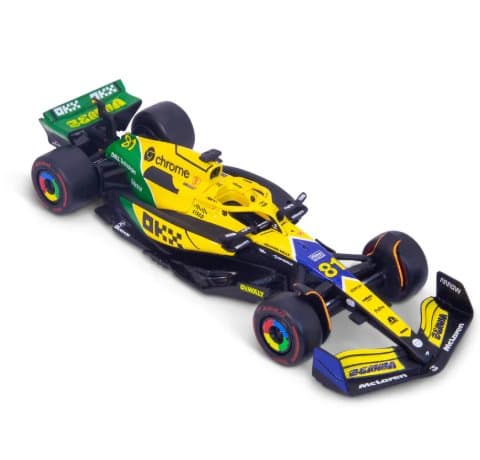 Formel 1-bil 1:43 McLaren MCL38 2024 Piastri Senna