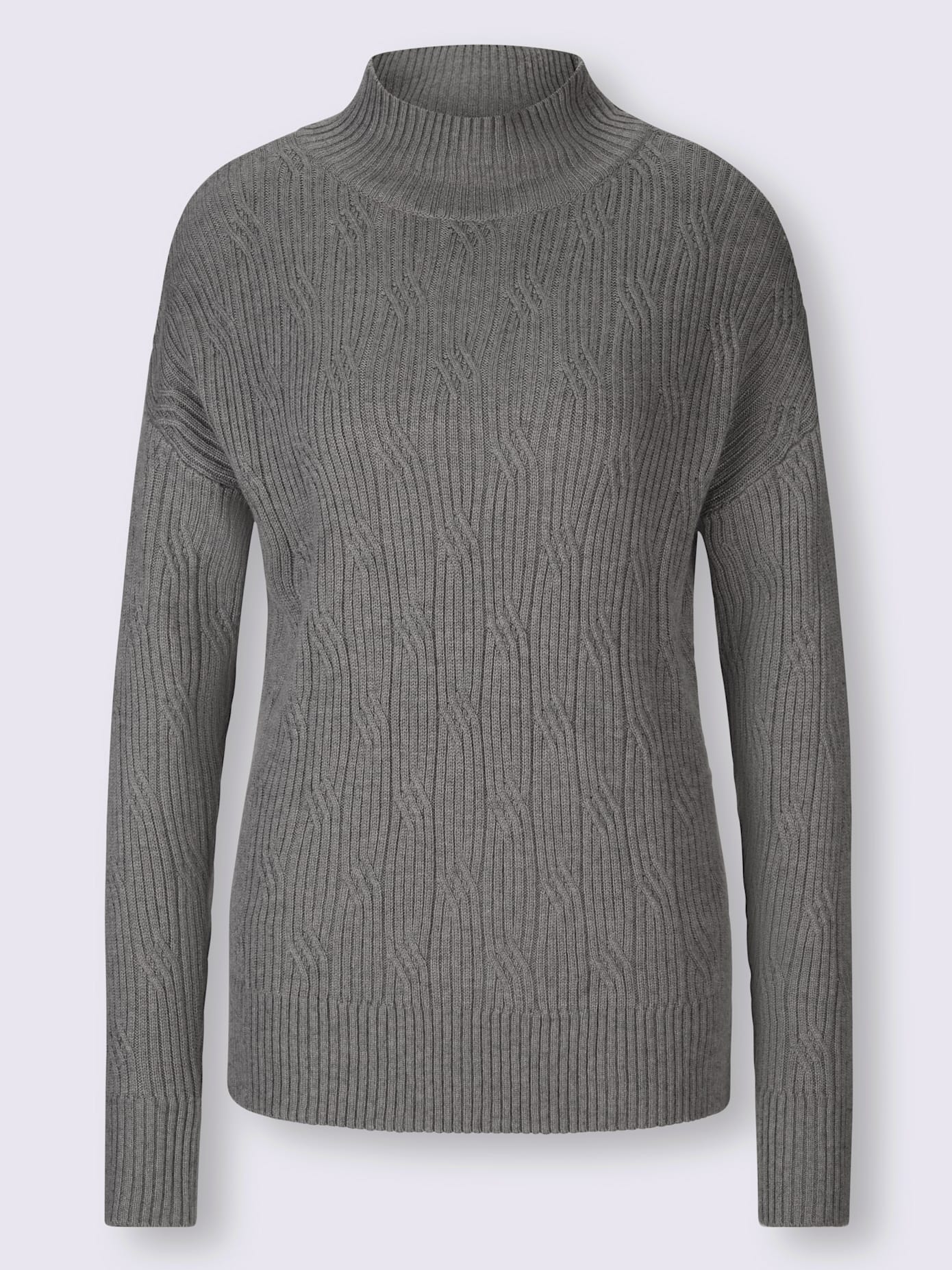 Pull col montant 20% cachemire