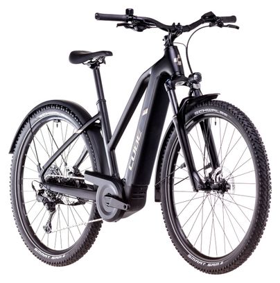 VTC Électrique Cube Nuride Hybrid Pro 800 Allroad Trapeze Shimano Cues 10V 800 Wh 29'' Noir 2025