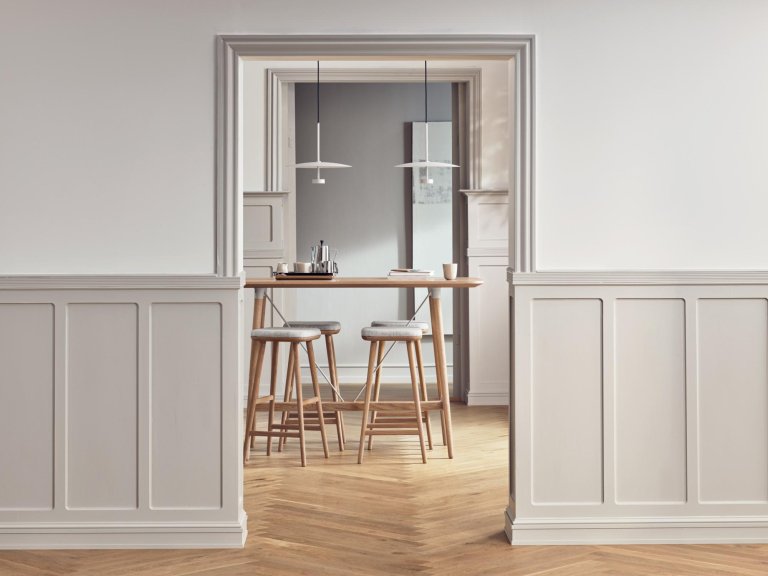 Bolia Seed hoge eettafel 160x70 eiken zwart