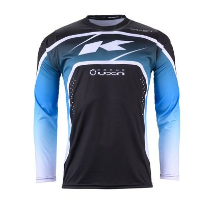 Maillot cross Kenny TRACK - FOCUS 2024 - Noir / Blanc