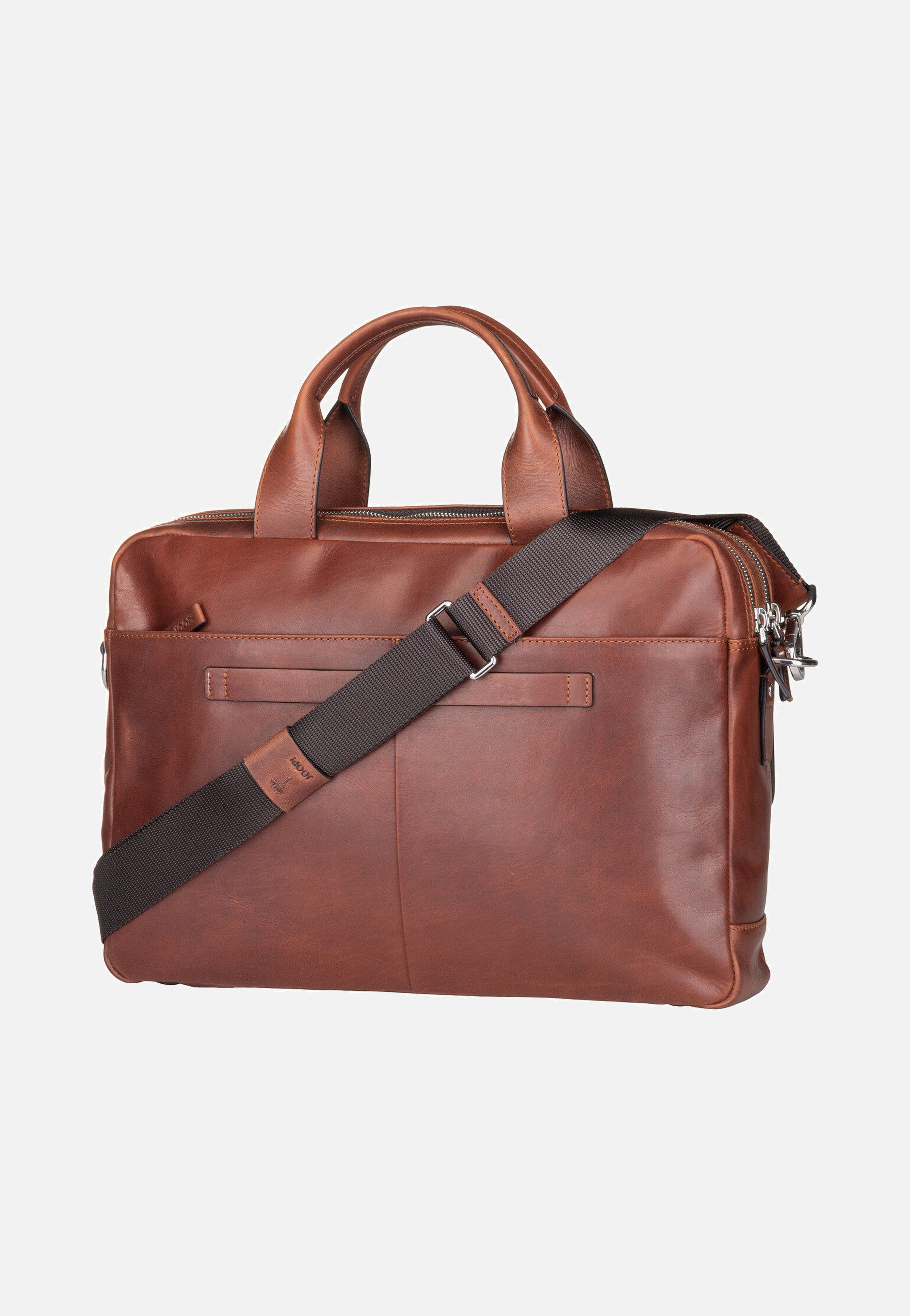 Loreto Pandion BriefBag MHZ Dark Brown - Aktentasche