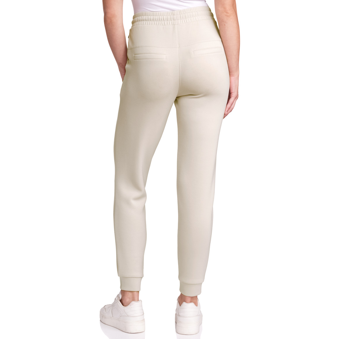 Gina Collection Damen Jogpants mit Tunnelzug beige