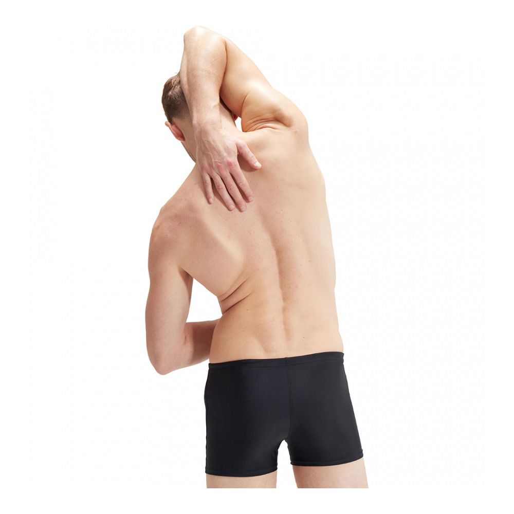Speedo ECO TECH PRINT AQSH - Short de bain Homme black/orange