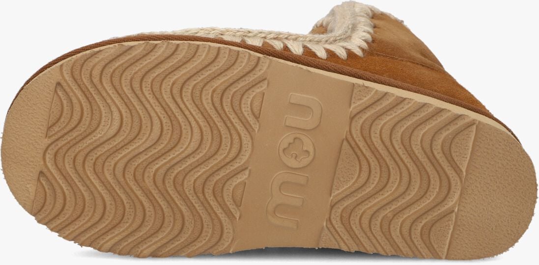 cognac mou vachtlaarzen eskimo 18 glitter logo