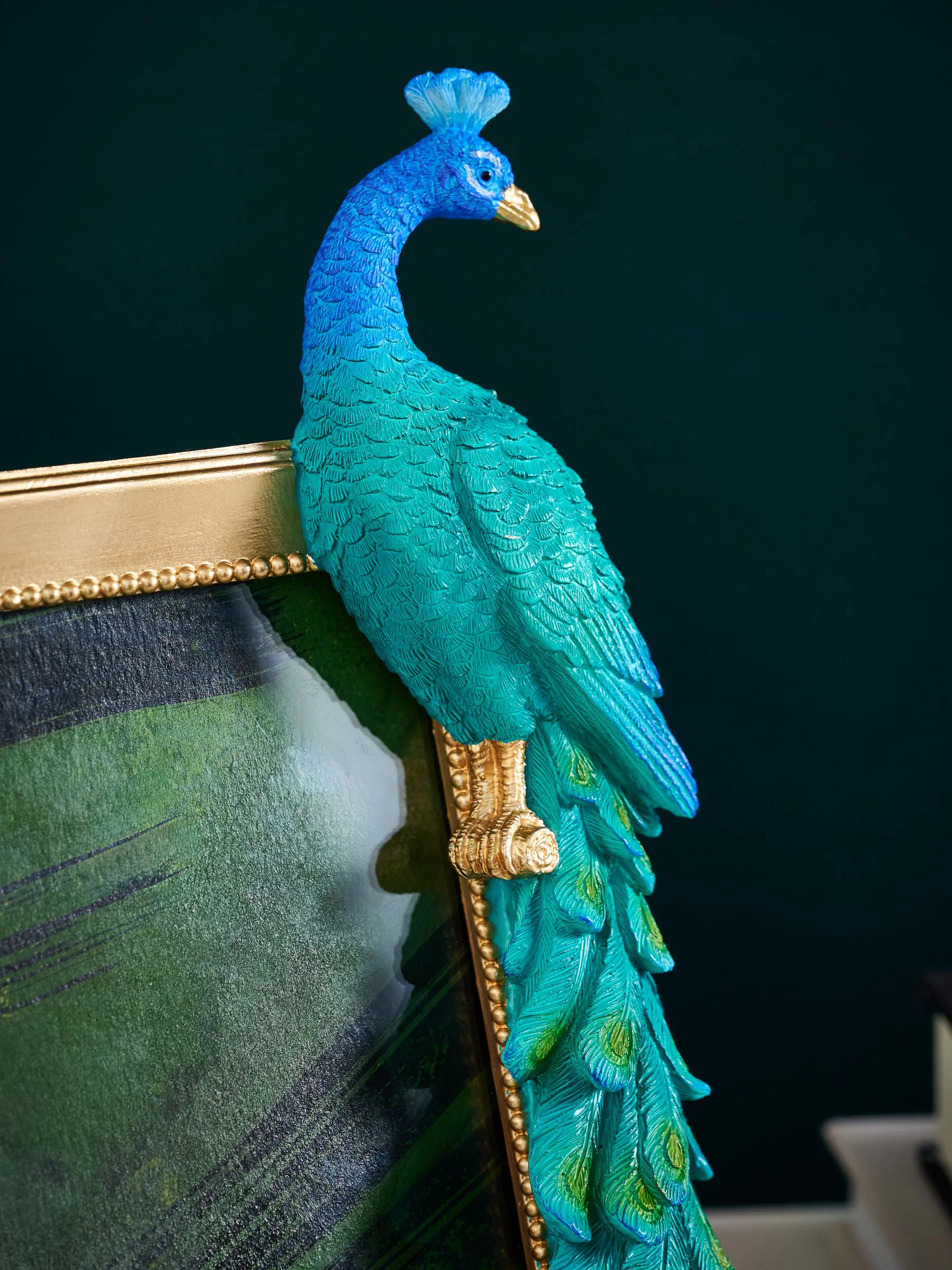 Peacock Decorative Photo Frame