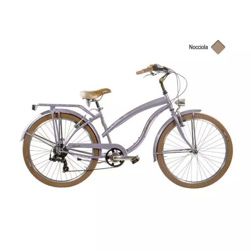 Vélo CASADEI beach cruiser 26´´ femme h45 noisette