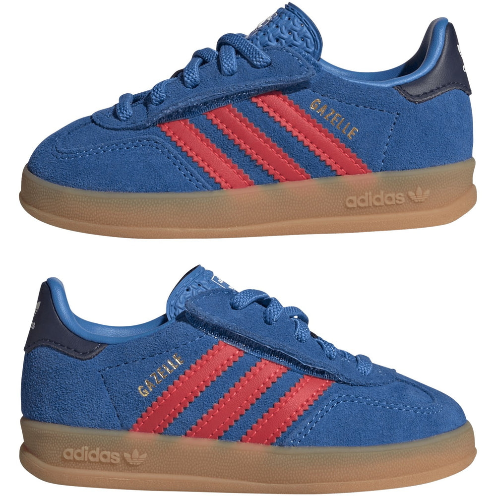Køb adidas Originals Lucid Ray Blue/Lucid Red/Gum 2 Gazelle Indoor Cf El I Sneakers
