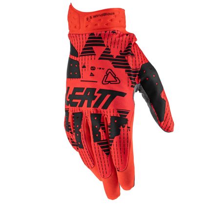 Gants cross Leatt 2.5 WINDBLOCK 2025 - Rouge