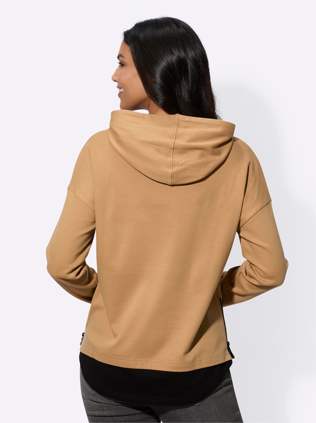 Classic Basics Kapuzenshirt »2-in-1-Shirt«, 1 Stk.