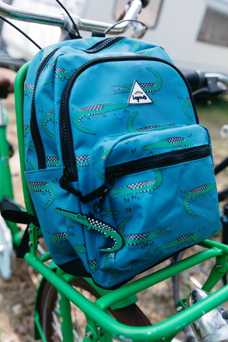 Little Legends Backpack L Croco Checkerboard