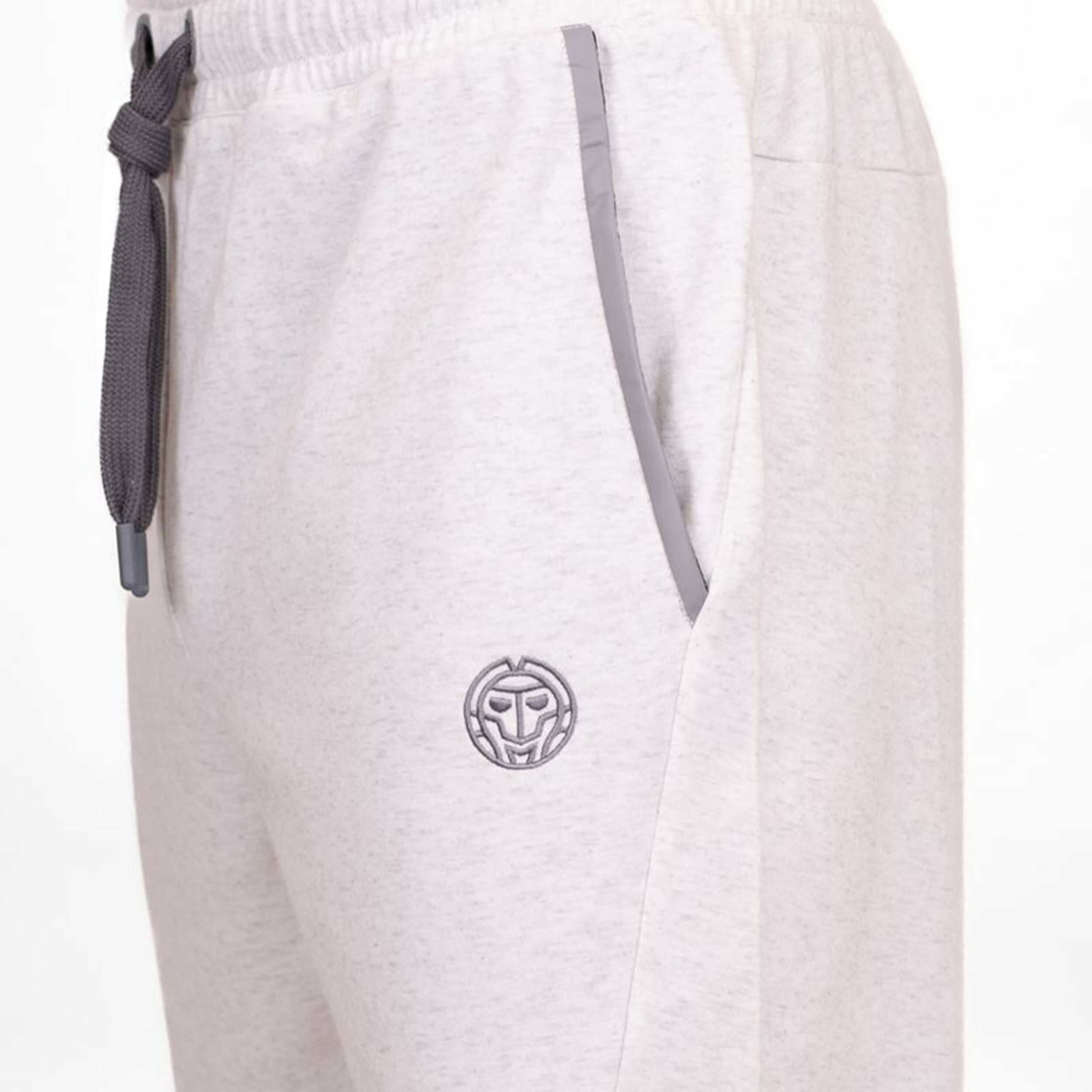 BIDI BADU Chill Tight Leg Pantalon Survêtement Hommes - Blanc