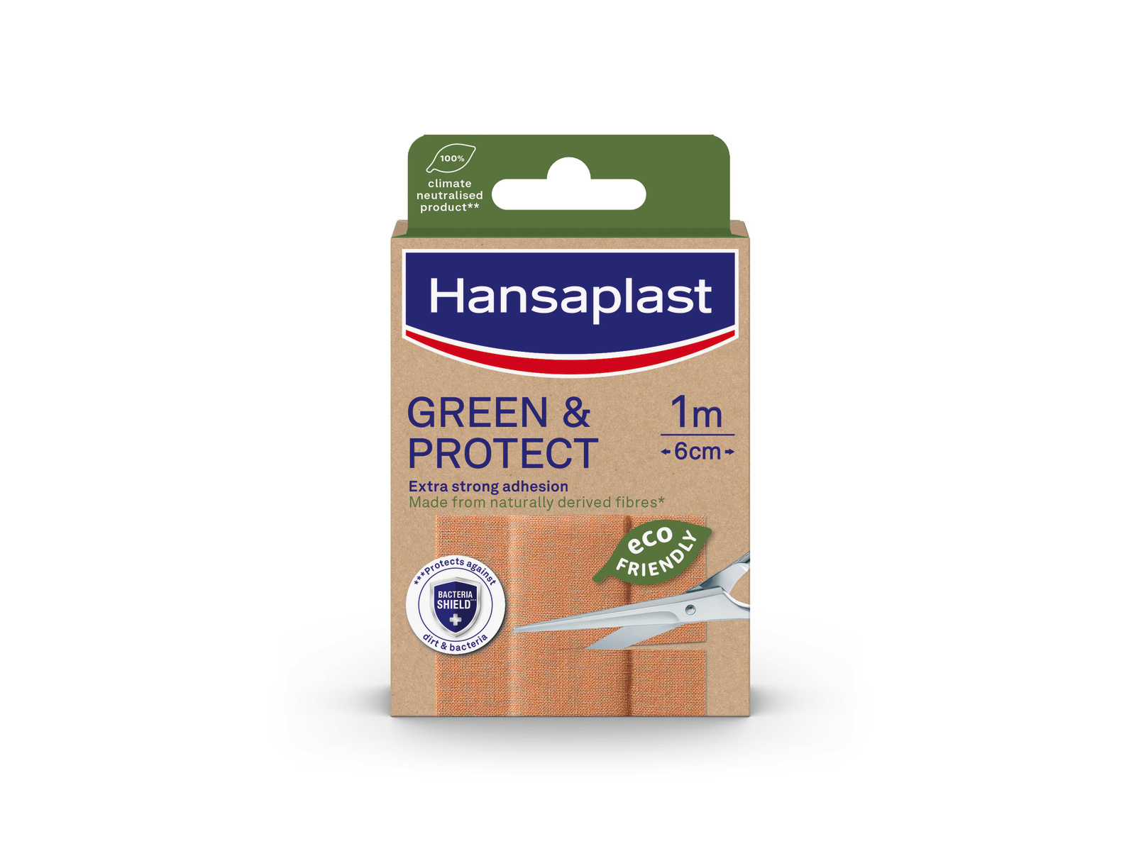 PENSOS HANSAPLAST GREEN&PROTECT BANDA 1MX6CM