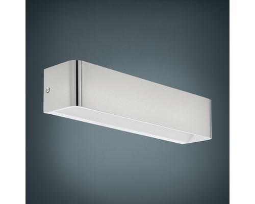 LED wandlamp 1400 lm 3000 K HxL 8x36,5 cm Sania nikkel/mat