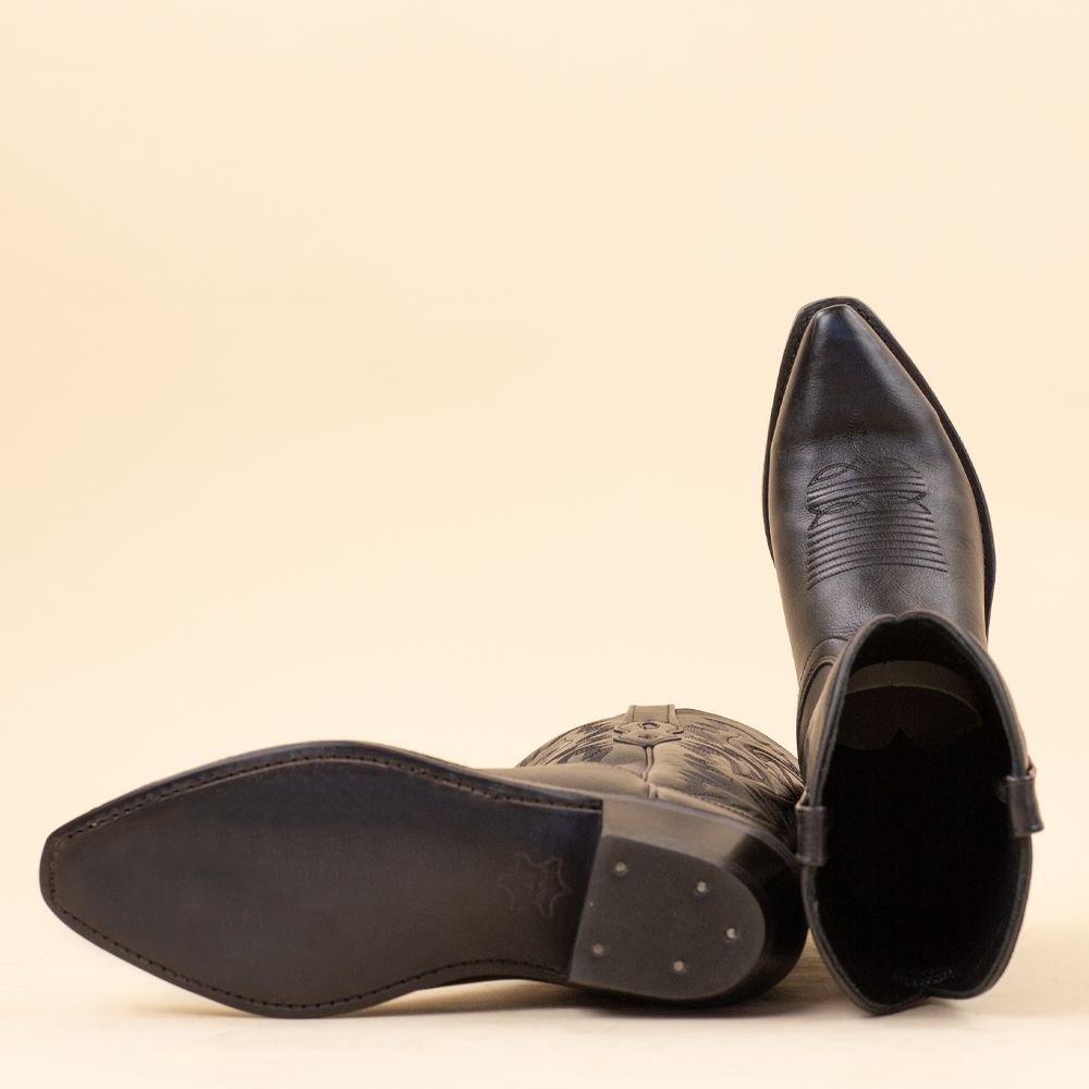Old West MF1510 cowboylaarzen Zwart