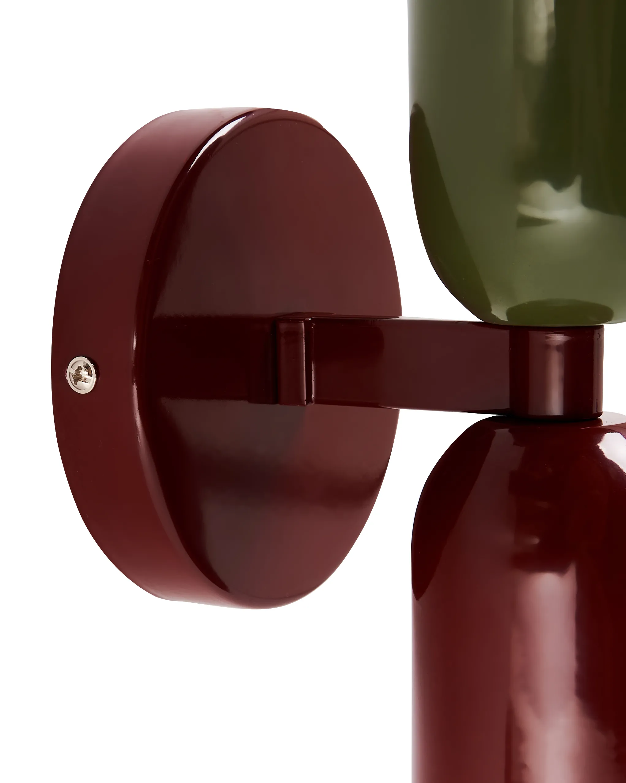 Set van 2 wandlampen TOPI Metaal Rood/groen
