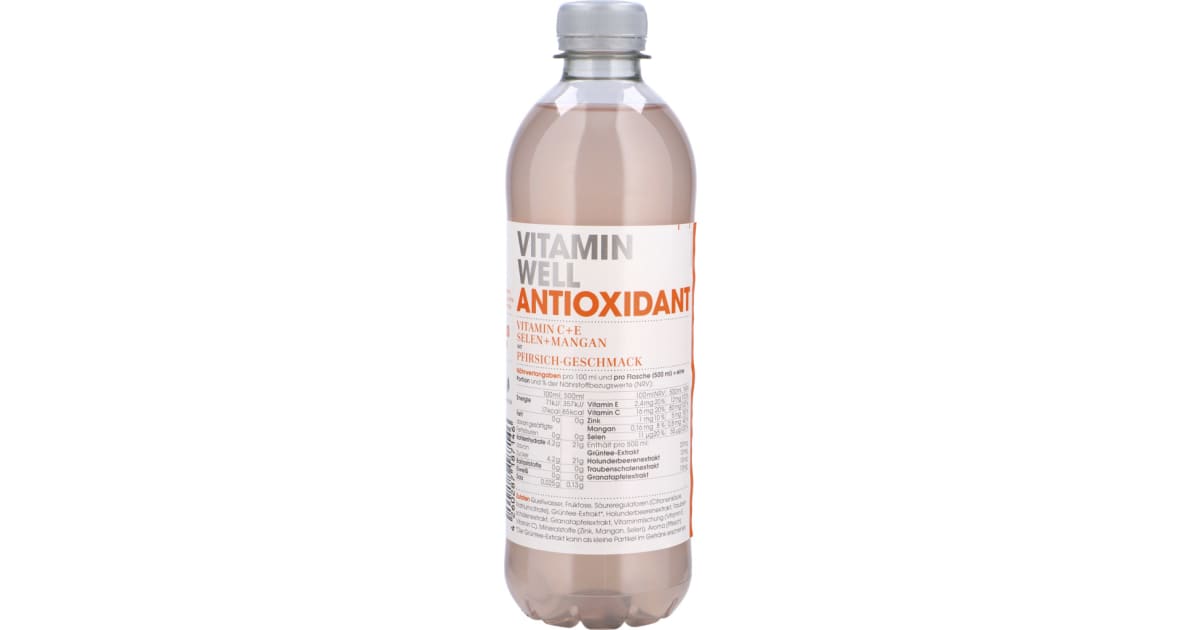 Vitamin Well Antioxidant 0,5 Liter (Einweg)