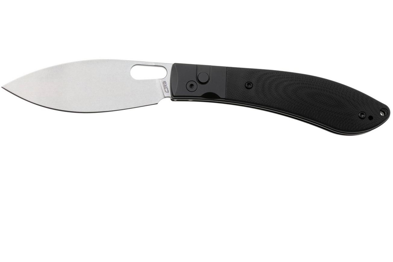 CJRB Sasaya J1959-BK Stonewashed AR-RPM9, Black G10 Steel Bolsters, zakmes