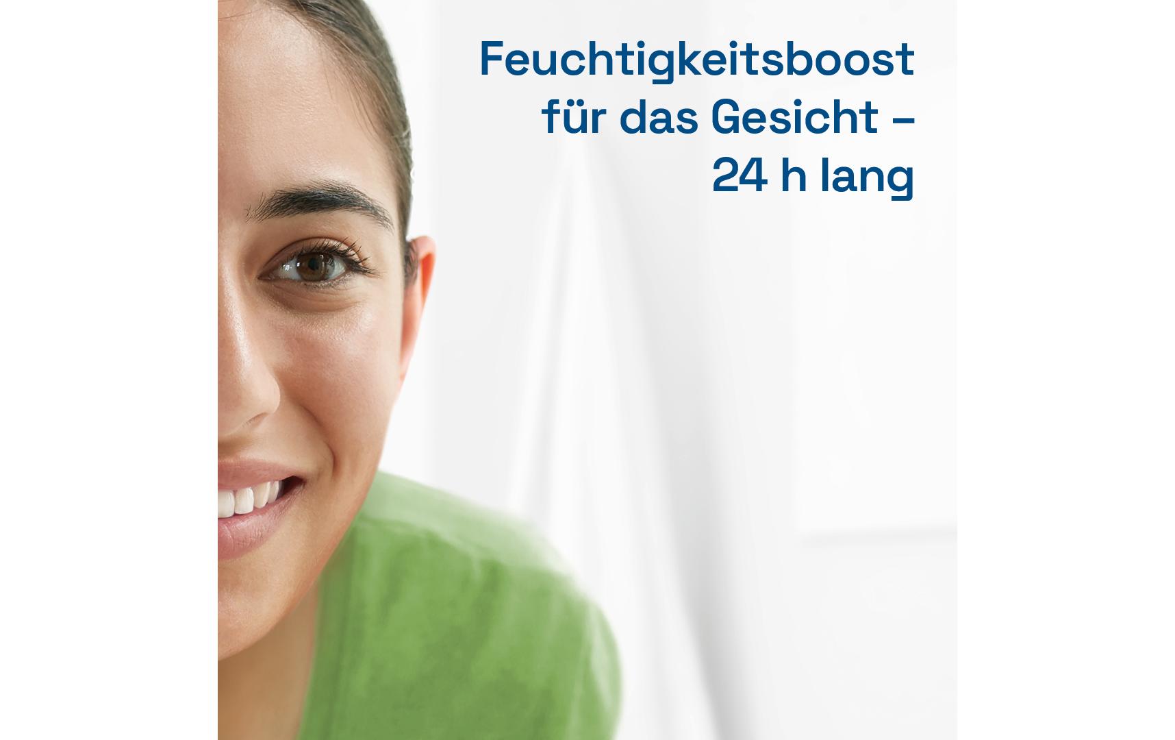 Tagespflege mit Hyaluronsäure 88 mlIntensive Feuchtigkeitscreme schützt die Haut vor dem Austrocknen