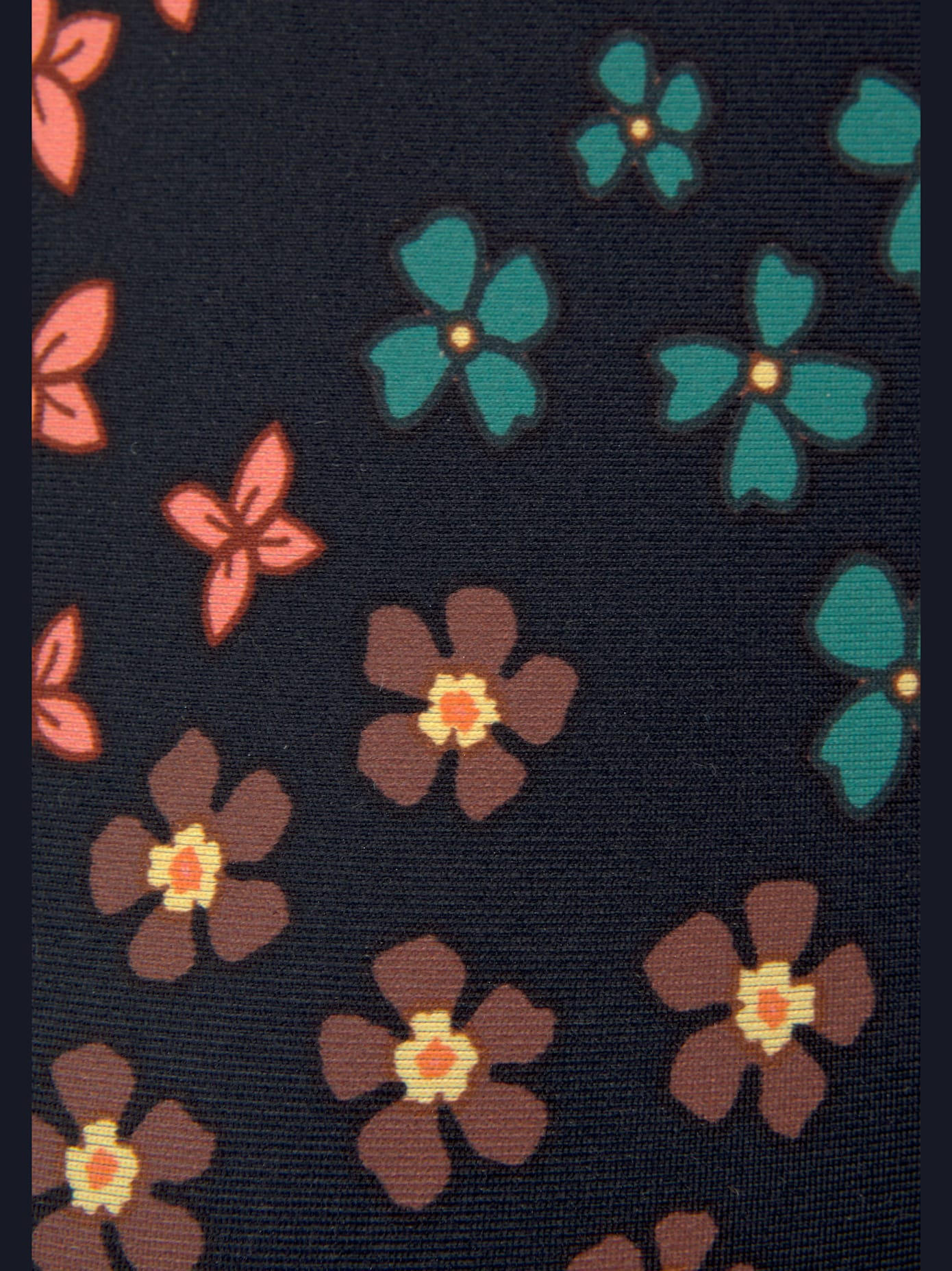 Haut de bikini triangle imprimé floral moderne