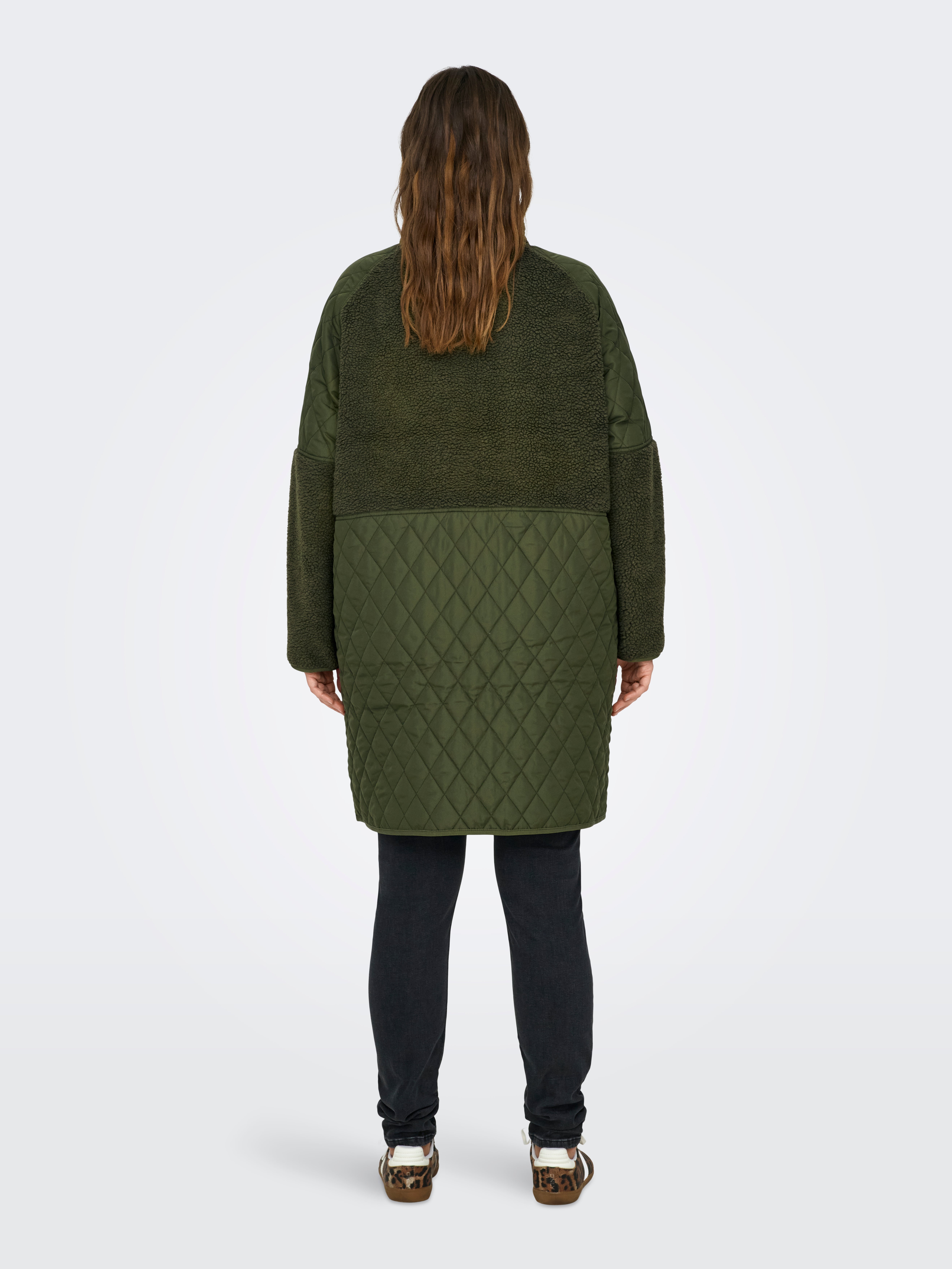 CARNEWOHIO Steppjacke Winter Moss