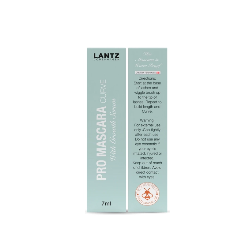 Lantz Cph Pro Mascara Curve 7 ml - Black