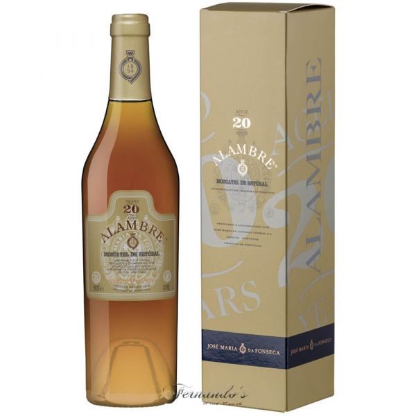 Alambre 20 Anos Moscatel Setúbal 50cl