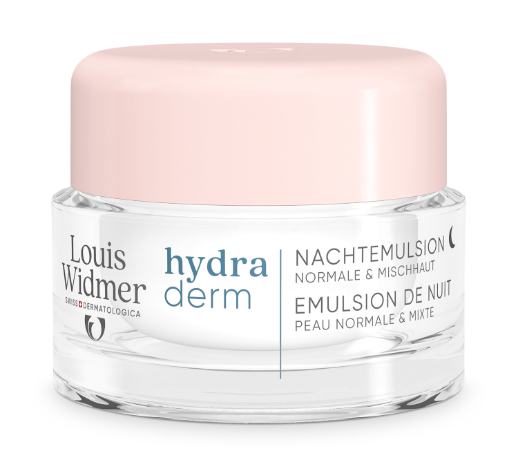 LOUIS WIDMER Hydraderm Nachtemulsion<br>50 ml, Emulsion, parfumiert