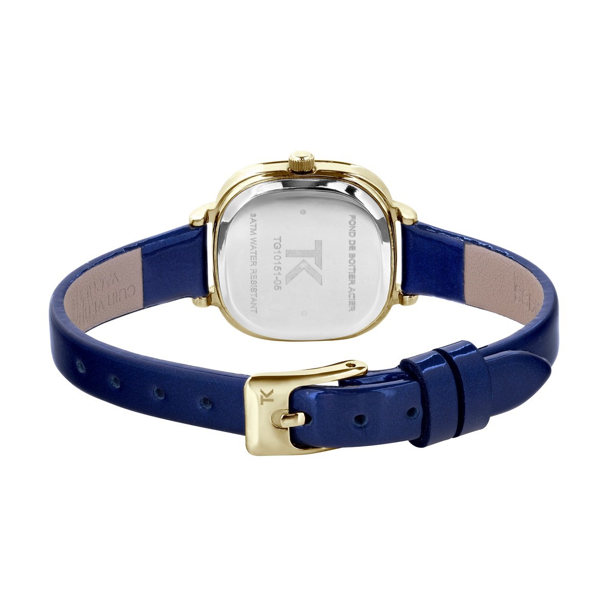 Montre analogique bracelet cuir APOLLINE