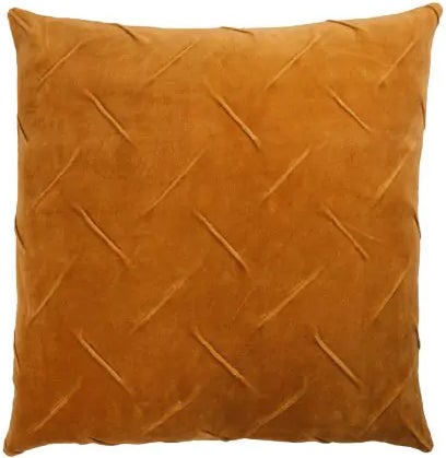 Linen & More sierkussen Maha bruin 45 x 45 cm