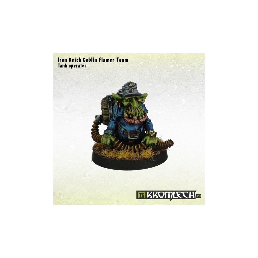 Iron Reich Goblin Flamer Team