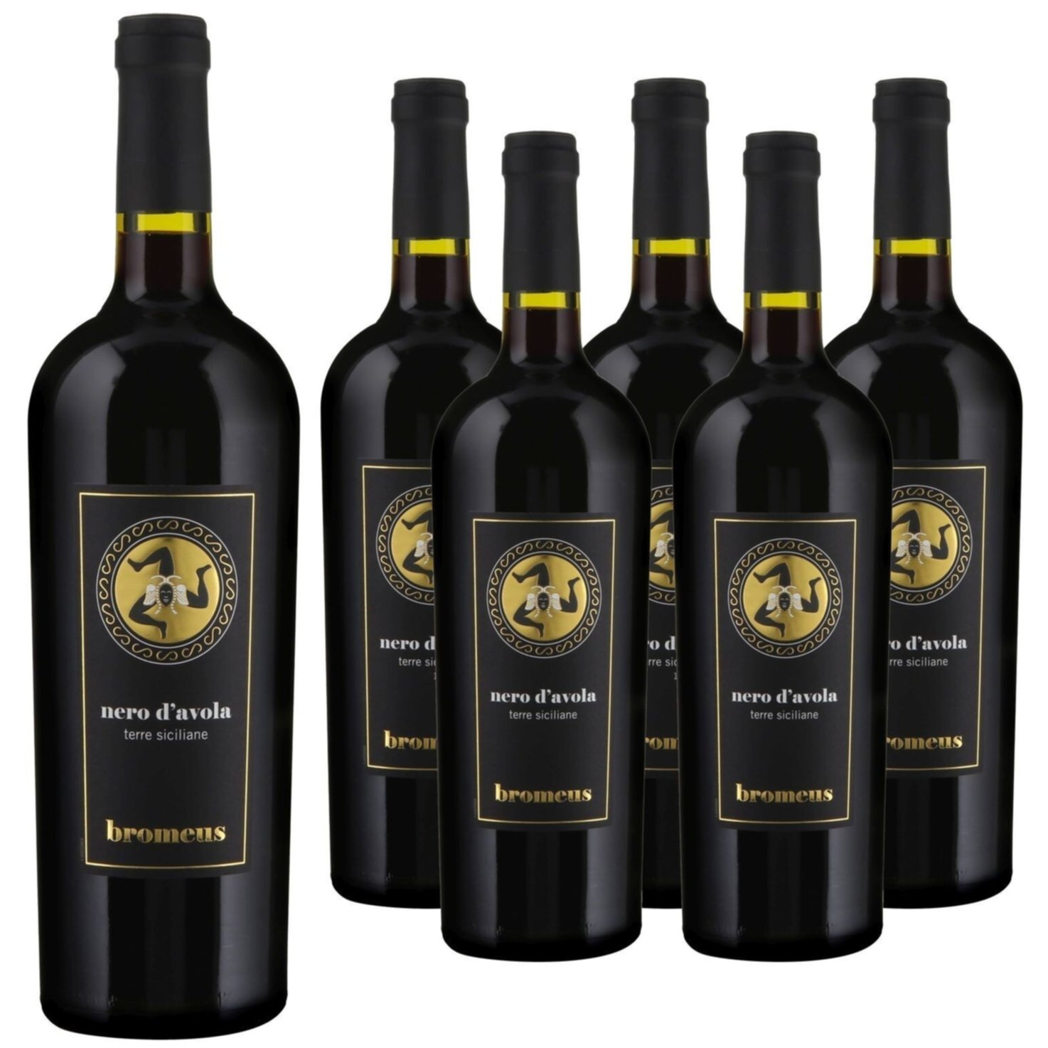 Sicilia DOC Nero d'Avola Bromeus 6x 75cl -6x 75cl
