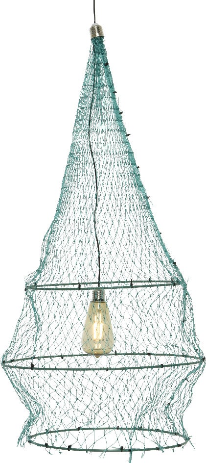 Decoris solar tuinverlichting Victor blauw D 38 H 80 cm