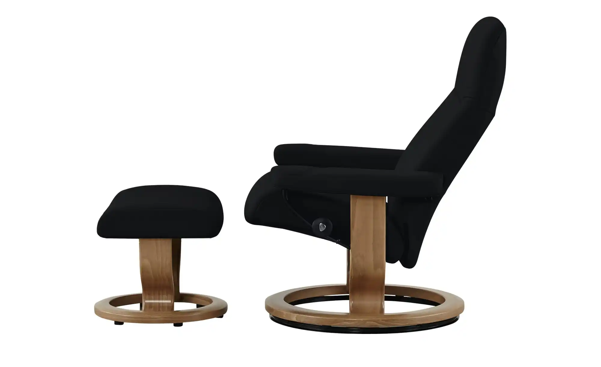 Stressless Relaxsessel mit Hocker Leder Consul M
