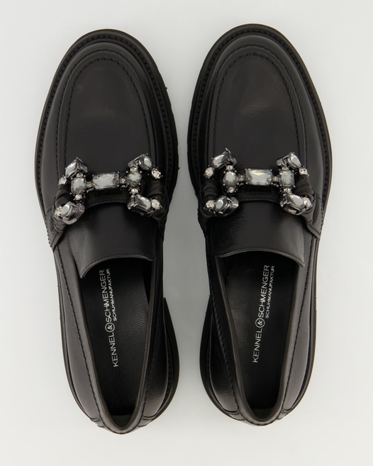 Kennel & Schmenger Print Slipper in Schwarz