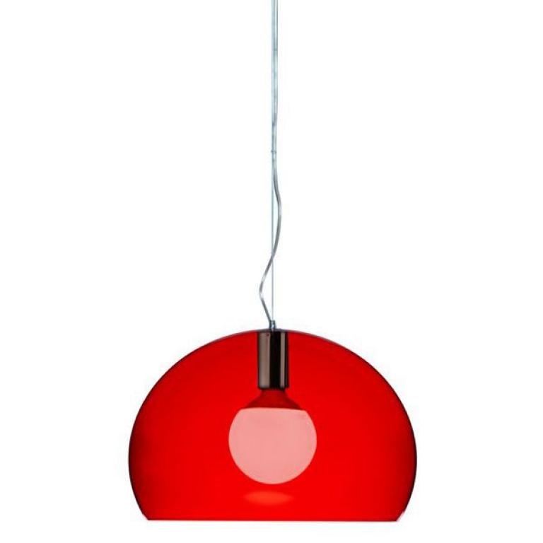 Kartell Small FL/Y hanglamp Ø38 saliegroen