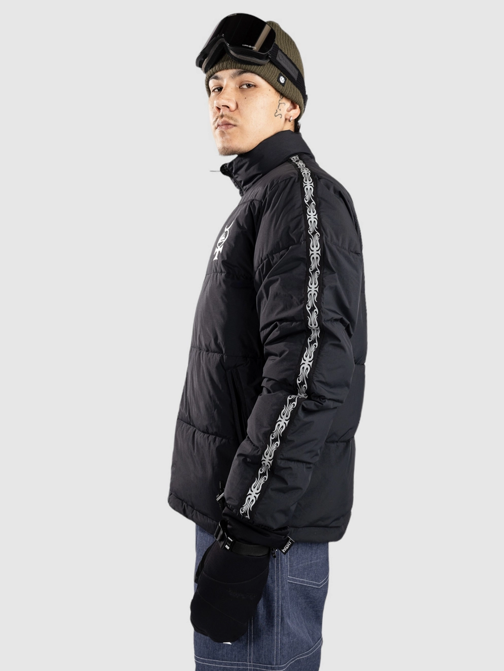 Quiksilver Puff The Dragon Jacket true black