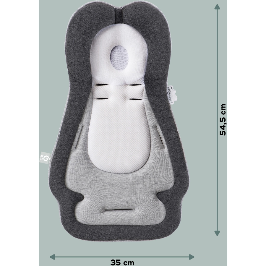 babymoov anatomisches Stützkissen Cosymorpho smokey