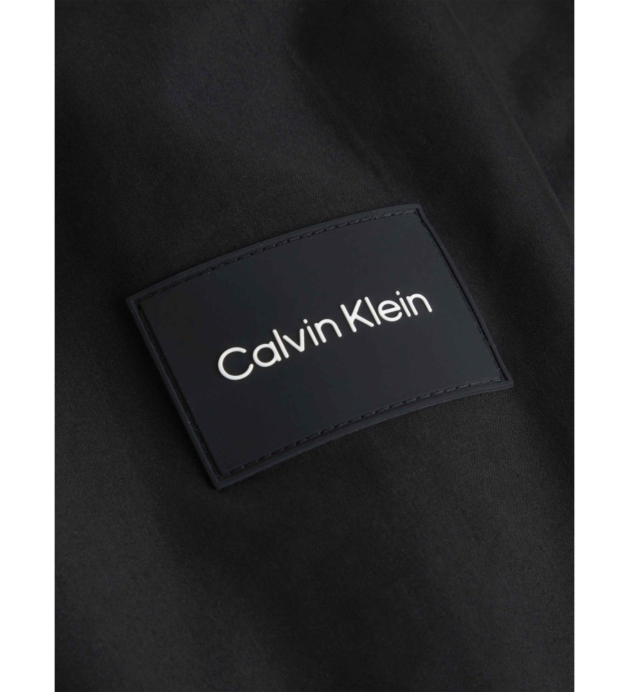 Jaqueta Calvin Klein com zíper preta