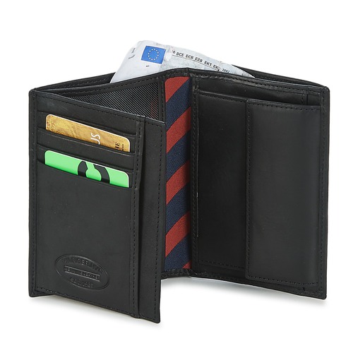Tommy Hilfiger - JOHNSON N/S WALLET W/COIN POCKET - Noir