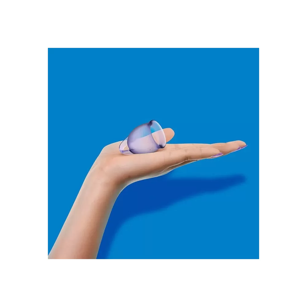 Satisfyer Feel Confident Menstruationskop, Purple - 2 stk.