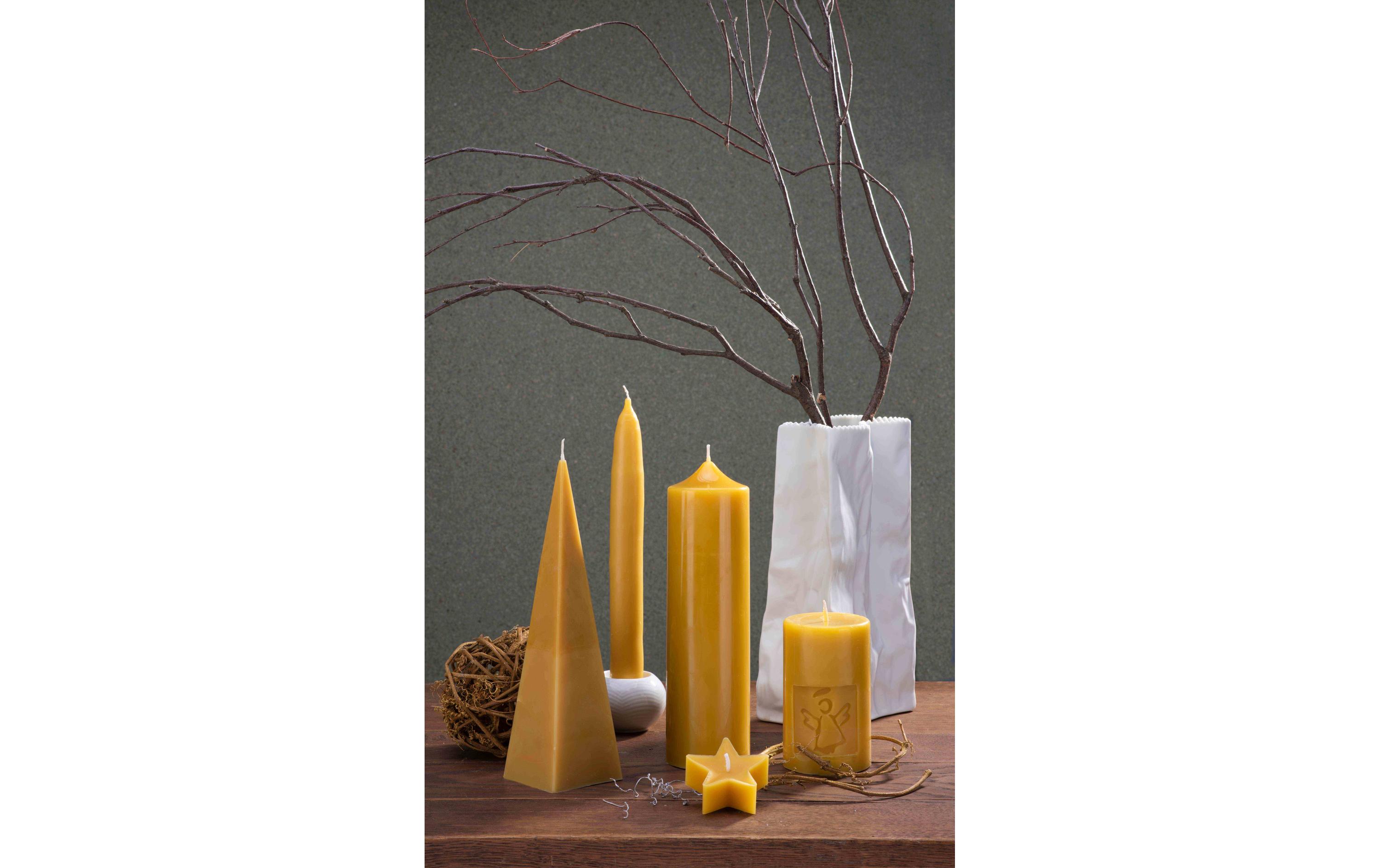Bienenwachs 125g OrangeNatürliches Bienenwachs in Pastillenform