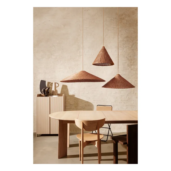Ferm Living Abat-jour Dou en rotin